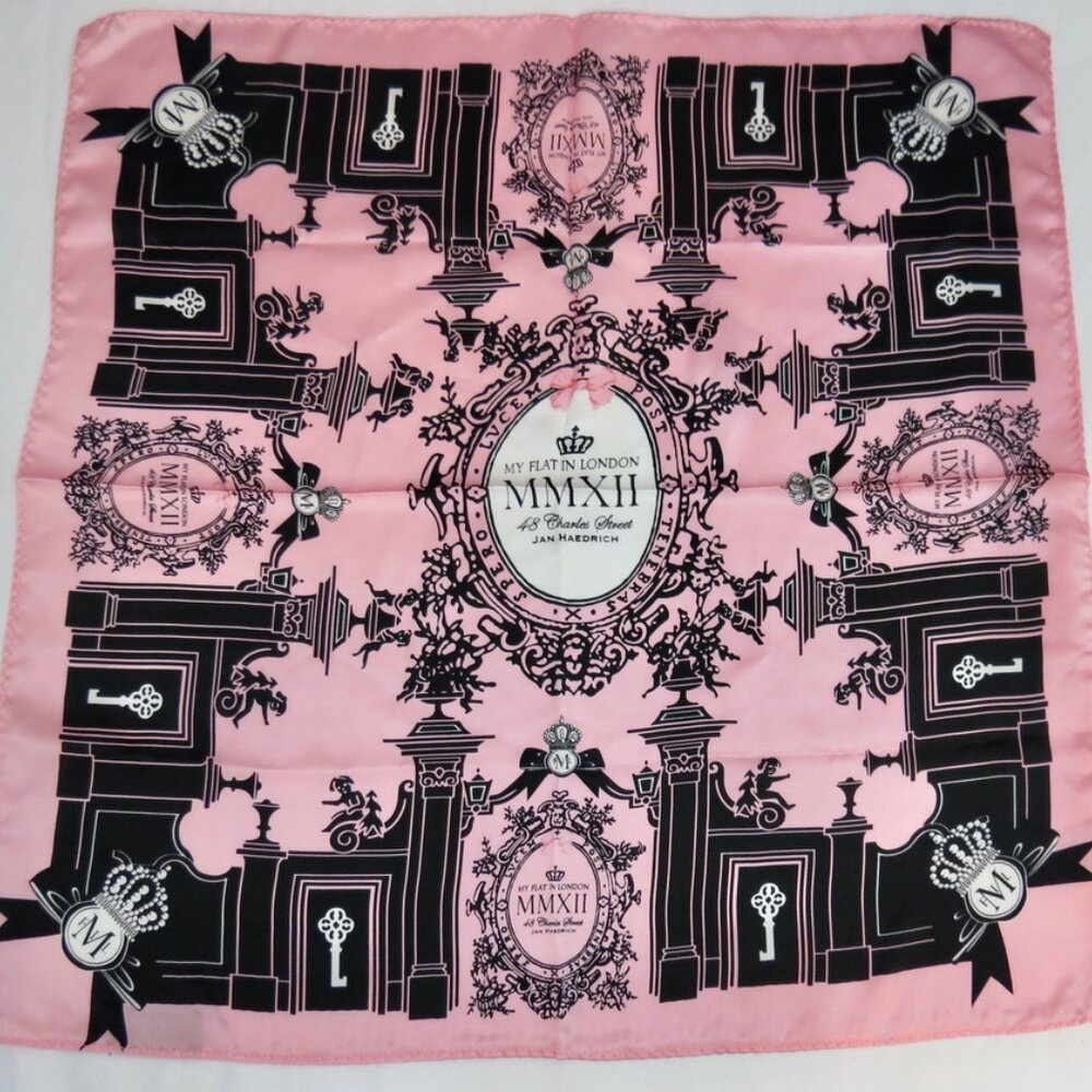 BRIGHTON My Flat In London Silk Scarf